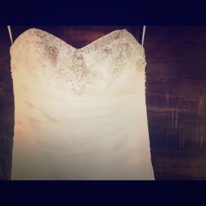 Ivory wedding dress